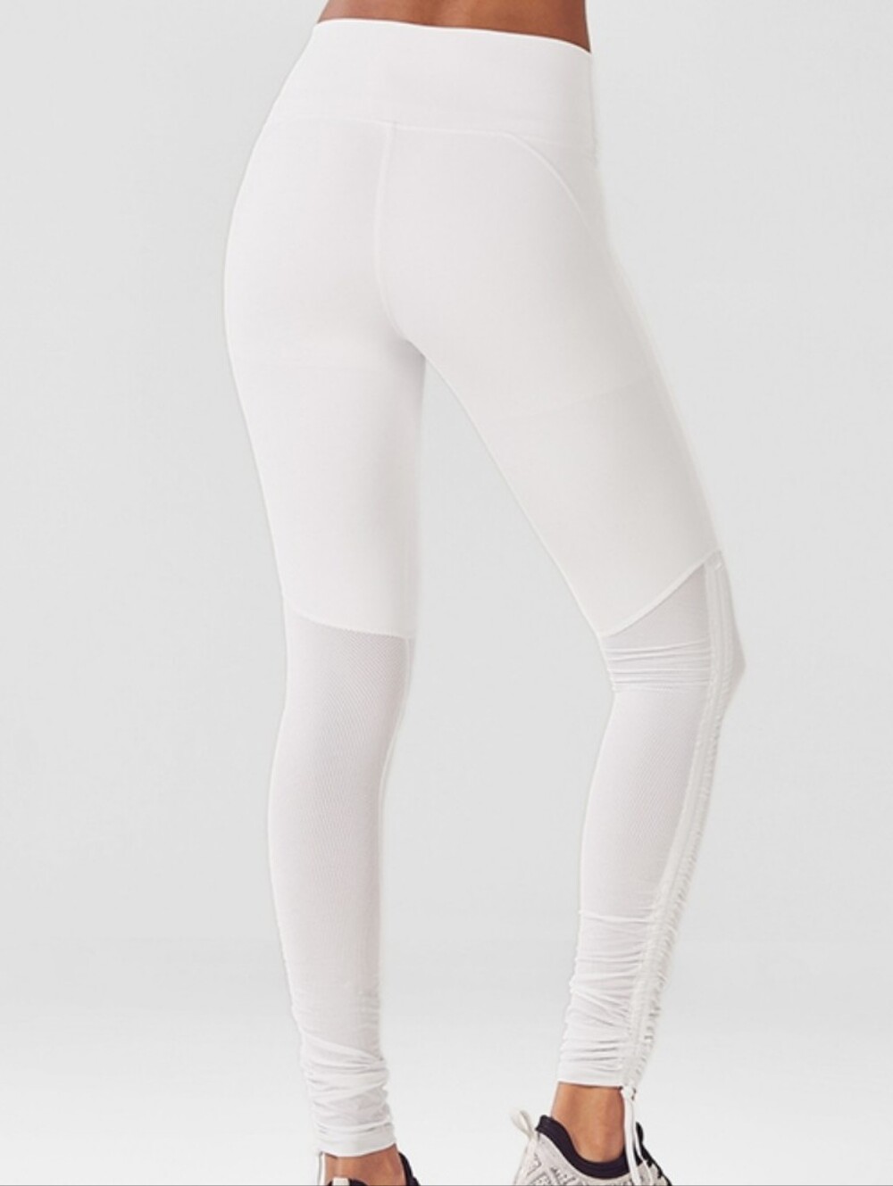 Fabletics Cashel Foldover PureLuxe Leggings Small White